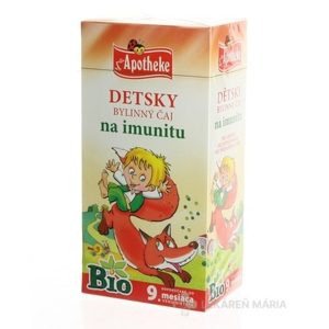 APOTHEKE BIO DETSKÝ BYLINNÝ ČAJ NA IMUNITU