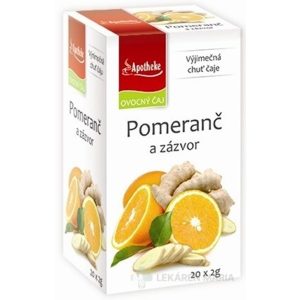 APOTHEKE PREMIER SELECTION ČAJ POMARANČ A ZÁZVOR