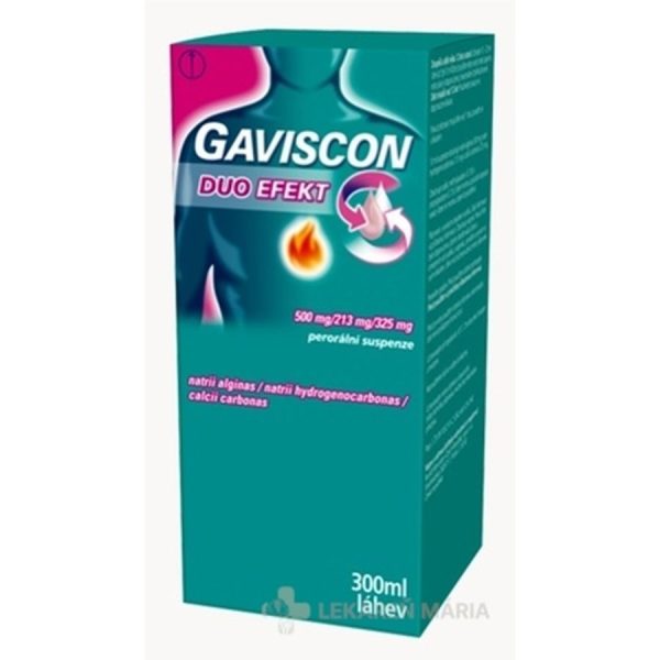 GAVISCON DUO EFEKT Perorálna suspenzia