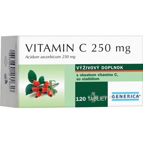 GENERICA Vitamin C 250 mg