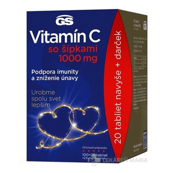 GS Vitamín C 1000 so šípkami darček 2022