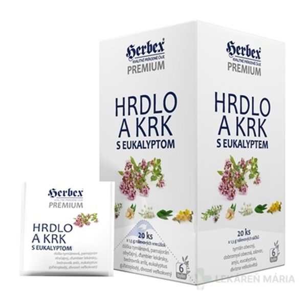 HERBEX Premium HRDLO A KRK s eukalyptom