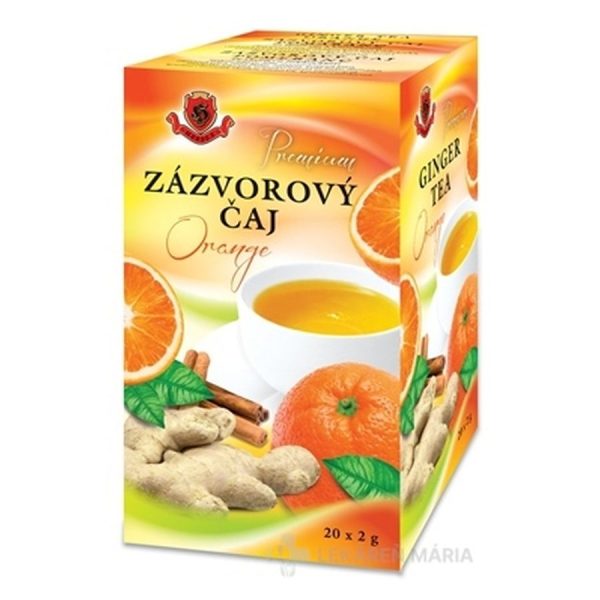 HERBEX Premium ZÁZVOROVÝ ČAJ Orange