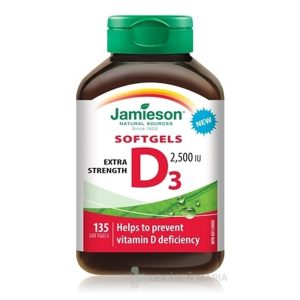 JAMIESON VITAMÍN D3 2500 IU