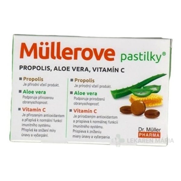 MÜLLEROVE pastilky PROPOLIS