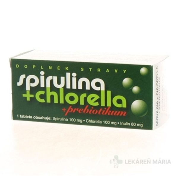 NATURVITA SPIRULINA + CHLORELLA + inulín