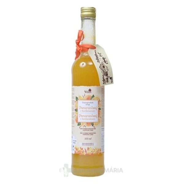 NaturProdukt Sirup Pomarančový s kardamómom