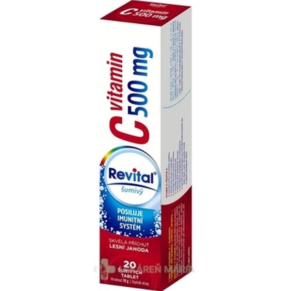 Revital vitamín C 500 mg šumivý