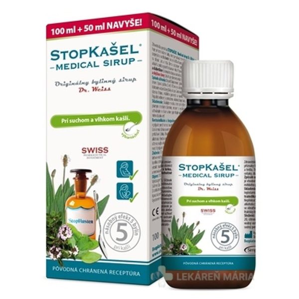 STOPKAŠEĽ Medical sirup Dr. Weiss