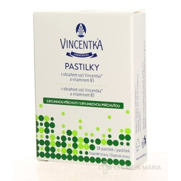 VINCENTKA PASTILKY BYLINNÉ