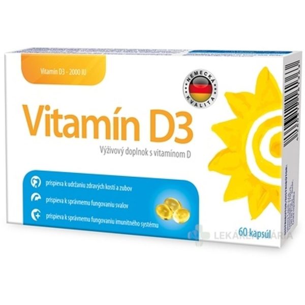 Vitamín D3 2000 IU - Sirowa