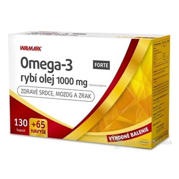 WALMARK Omega-3 rybí olej FORTE PROMO