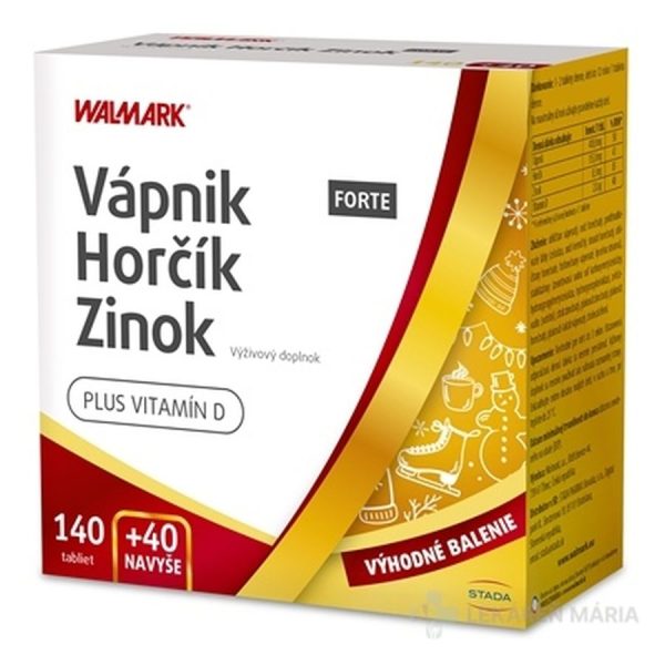 WALMARK Vápnik Horčík Zinok FORTE PROMO 2022