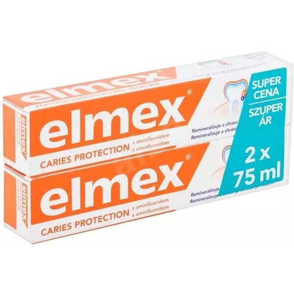 ELMEX ZUB.PASTA DVOJBALENIE 2X75 ML+MEDZIZUBNA KEFKA