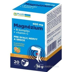 PLUS LEKÁREŇ Magnézium 400 mg+B komplex+vitamín C